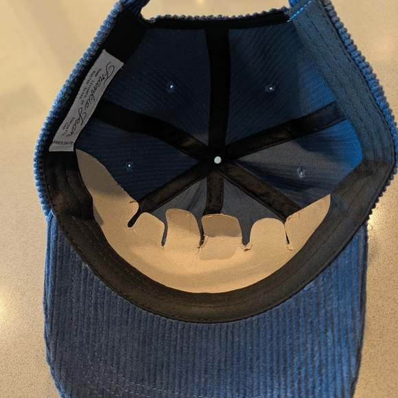 Frankie Jean Blue Corduroy Cap 'Howdy' - Picture 3 of 6